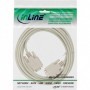 InLine DB9 2m cavo seriale Beige (12222)