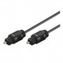 Goobay AVK 216-200 2.0m cavo a fibre ottiche 2 m toslink Nero (50447)