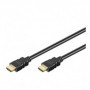 Goobay MMK 619-500 G 5.0m cavo HDMI 5 m HDMI tipo A (Standard) Nero (51822)