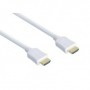 Alcasa 7.5m, 2xHDMI cavo HDMI 7,5 m HDMI tipo A (Standard) Bianco (4514-070W)