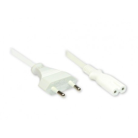 Alcasa 1550-5W cavo di alimentazione Bianco 5 m (1550-5W)