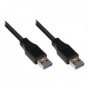 Alcasa 2712-S05 cavo USB 5 m USB 3.2 Gen 1 (3.1 Gen 1) USB A Nero (2712-S05)