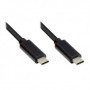 Alcasa GC-M0114 cavo USB 1,5 m USB 3.2 Gen 1 (3.1 Gen 1) USB C Nero (GC-M0114)
