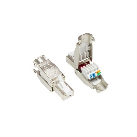 Alcasa MOD-TL03 cavo di collegamento RJ45 Argento (MOD-TL03)