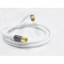 Alcasa GC-M2041 cavo coassiale RG-6/U 1 m IEC/Koax Bianco (GC-M2041)