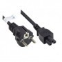 Alcasa P0005-S030 cavo di alimentazione Nero 3 m Spina di alimentazione di tipo E+F Accoppiatore C5 (P0005-S030)