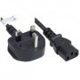 Alcasa P7030-S018 cavo di alimentazione Nero 1,8 m Spina di alimentazione di tipo G Accoppiatore C13 (P7030-S018)