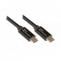 Alcasa 2213-SF015S cavo USB 1,5 m USB 2.0 USB C Nero (2213-SF015S)