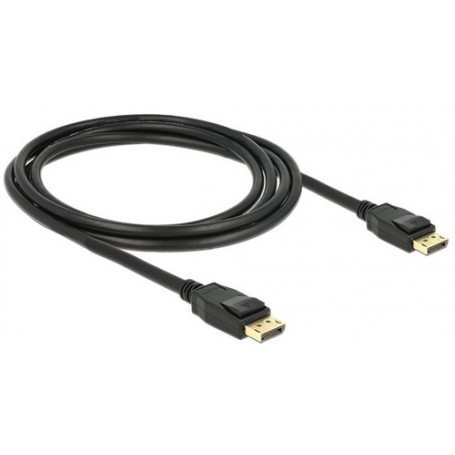 DeLOCK 2m Displayport 1.2a Nero (83806)