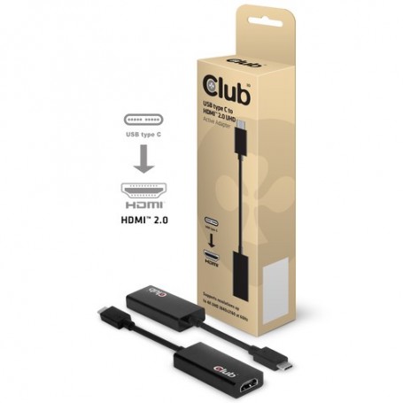 CLUB3D CAC-1504 adattatore grafico USB 3840 x 2160 Pixel Nero (CAC-1504)