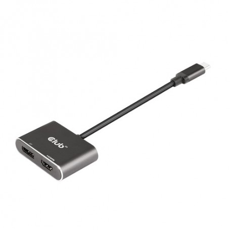 CLUB3D CSV-1552 cavo e adattatore video USB tipo-C HDMI + DisplayPort (CSV-1552)