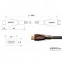Alcasa GC-M0018 cavo HDMI 3 m HDMI tipo A (Standard) Nero (GC-M0018)