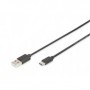 Digitus 1.8m, USB3.0-C/USB3.0-A cavo USB 1,8 m USB 3.2 Gen 1 (3.1 Gen 1) USB C USB A Nero (DB-300136-018-S)