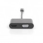 Digitus DA-70858 cavo e adattatore video 0,11 m USB tipo-C HDMI + VGA (D-Sub) Nero (DA-70858)