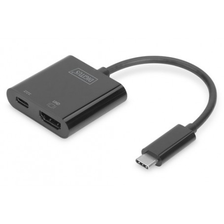 Digitus DA-70856 hub di interfaccia USB 3.2 Gen 1 (3.1 Gen 1) Type-C Nero (DA-70856)
