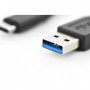 Digitus AK-880903-010-S cavo USB 1 m USB 2.0 USB C USB A Nero (AK-880903-010-S)