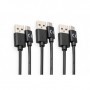 Digitus AK-880903-010-S cavo USB 1 m USB 2.0 USB C USB A Nero (AK-880903-010-S)