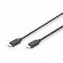 Digitus AK-300155-010-S cavo USB 1 m USB 2.0 USB C Nero (AK-300155-010-S)