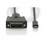 Digitus AK-300332-020-S cavo e adattatore video 2 m USB tipo-C DVI-D Nero (AK-300332-020-S)