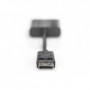 Digitus AK-340410-001-S cavo e adattatore video 0,15 m VGA (D-Sub) Nero (AK-340410-001-S)