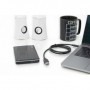 Digitus AK-300146-010-S cavo USB 1 m USB 2.0 USB C USB A Nero (AK-300146-010-S)