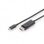 Digitus DB-300333-020-S cavo e adattatore video 1,8 m USB tipo-C DP Nero (DB-300333-020-S)