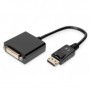 Digitus 0.15m, DisplayPort/DVI-I 0,15 m Nero (DB-340409-001-S)