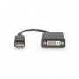 Digitus 0.15m, DisplayPort/DVI-I 0,15 m Nero (DB-340409-001-S)