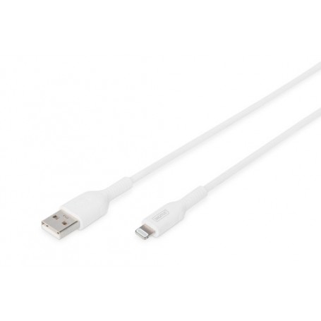 Digitus 1m, Lightning/USB-A Bianco (DB-600106-010-W)