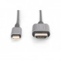 Digitus DA-70821 cavo e adattatore video 1,8 m USB tipo-C HDMI tipo A (Standard) Grigio (DA-70821)