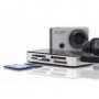 Digitus DA-70330-1 lettore di schede USB 3.2 Gen 1 (3.1 Gen 1) Nero, Bianco (DA-70330-1)