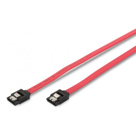 Digitus 2x SATA 7-pin, 0.5 m cavo SATA 0,5 m Rosso (AK-400102-005-R)