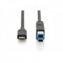 Digitus AK-300149-010-S cavo USB 1 m USB 2.0 USB C USB B Nero (AK-300149-010-S)