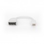 Digitus DB-340405-001-W cavo e adattatore video 0,15 m Mini DisplayPort Bianco (DB-340405-001-W)