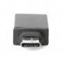 Digitus AK-300506-000-S adattatore per inversione del genere dei cavi USB C USB A Nero (AK-300506-000-S)