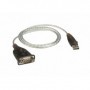 ATEN UC232A1-AT cavo seriale Nero, Metallico 1 m RS-232 (UC232A1-AT)