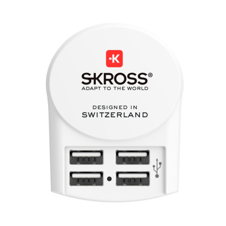 Skross 1302422 Caricabatterie per dispositivi mobili Bianco Interno (1302422)