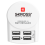 Skross 1302422 Caricabatterie per dispositivi mobili Bianco Interno (1302422)