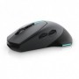 Alienware AW610M mouse Mano destra RF Wireless+USB Type-A Ottico 16000 DPI (AW610M-G-DAEM)
