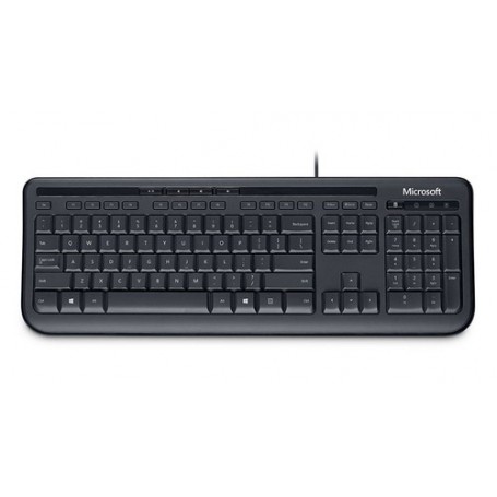 Microsoft Wired Keyboard 600 tastiera USB QWERTY Inglese US Nero (ANB-00021)