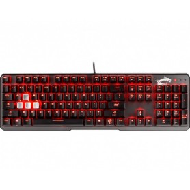 MSI Vigor GK60 tastiera USB QWERTZ Tedesco Nero (S11-04DE216-PA3)