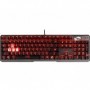 MSI Vigor GK60 tastiera USB QWERTZ Tedesco Nero (S11-04DE216-PA3)