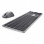 DELL KM7321W tastiera RF senza fili + Bluetooth QWERTZ Tedesco Grigio, Titanio (KM7321WGY-GER)