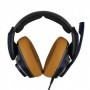 EPOS | SENNHEISER GSP 602 Cuffie Padiglione auricolare Connettore 3.5 mm Marrone, Blu marino (1000414)