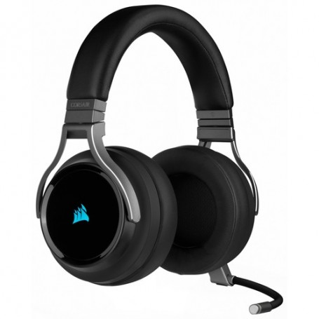 Corsair Virtuoso RGB Cuffia Padiglione auricolare Connettore 3.5 mm USB tipo A Carbonio (CA-9011185-EU)