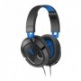 Turtle Beach TB033034 Cuffia Padiglione auricolare Connettore 3.5 mm Nero, Blu (TBS-3303-REC50P)