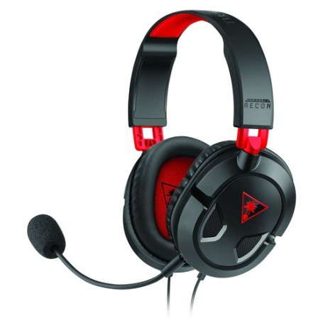Bigben Interactive TB043101 cuffia e auricolare Padiglione auricolare Connettore 3.5 mm Nero, Rosso (TB043101)
