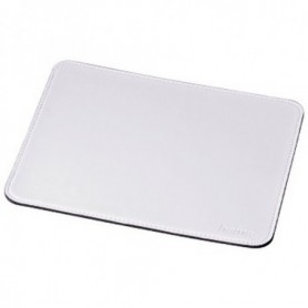 Hama Leather Mouse Pad Bianco (00053231)
