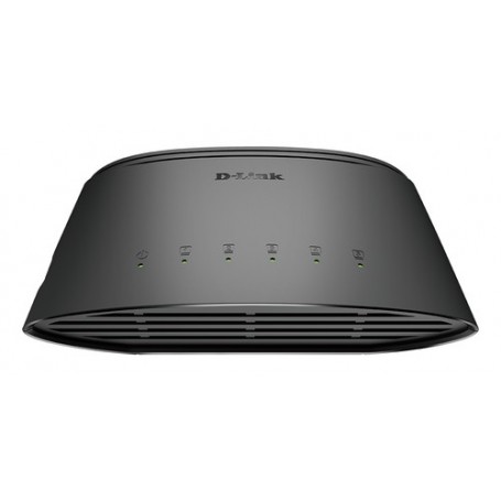 D-Link DGS-1005D/E switch di rete Non gestito L2 Gigabit Ethernet (10/100/1000) Nero (DGS-1005D/E)