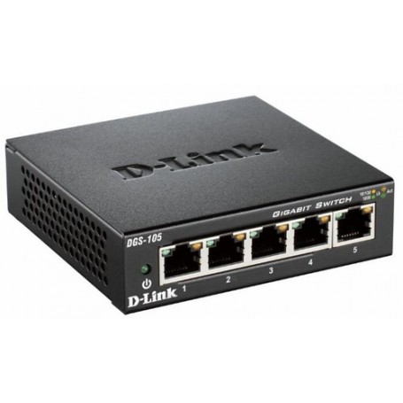 D-Link DGS-105 Nero (DGS-105/E)